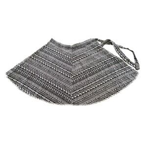 Vintage Halloween Cat Skull Witch Moon Pumpkin Black White‎ Wrap Around Skirt